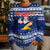 Tokelau Christmas Kid Ugly Christmas Sweater Santa Claus Tokelau Flag and Coat of Arms with Polynesian Pattern LT03 - Polynesian Pride