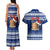 Personalised Tokelau Christmas Couples Matching Tank Maxi Dress and Hawaiian Shirt Santa Claus Tokelau Flag and Coat of Arms with Polynesian Pattern LT03 - Polynesian Pride