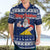 Personalised Tokelau Christmas Hawaiian Shirt Santa Claus Tokelau Flag and Coat of Arms with Polynesian Pattern LT03 - Polynesian Pride