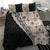 Tukenny Pattern Fijian War Clubs Mix Tapa Tribal Bedding Set LT03 - Polynesian Pride