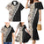 Tukenny Pattern Fijian War Clubs Mix Tapa Tribal Family Matching Mermaid Dress and Hawaiian Shirt LT03 - Polynesian Pride