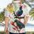 New Zealand Pohutukawa Tui Bird Hawaiian Shirt Kowhai Version LT03 - Polynesian Pride