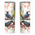 New Zealand Pohutukawa Tui Bird Skinny Tumbler Kowhai Version