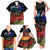 New Zealand ANZAC Day Family Matching Tank Maxi Dress and Hawaiian Shirt Pohutukawa Flower and Tui Bird LT03 - Polynesian Pride