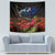 New Zealand ANZAC Day Tapestry Pohutukawa Flower and Tui Bird LT03 - Polynesian Pride