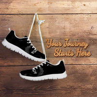 Custom New Zealand Rugby Sneakers All Silver Ferns Blacks LT03 - Polynesian Pride