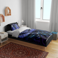 New Zealand Matariki Bedding Set Maori Pattern and Matariki Sky Night LT03 - Polynesian Pride