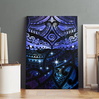 New Zealand Matariki Canvas Wall Art Maori Pattern and Matariki Sky Night LT03 - Polynesian Pride