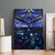 New Zealand Matariki Canvas Wall Art Maori Pattern and Matariki Sky Night