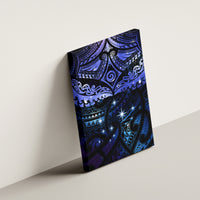 New Zealand Matariki Canvas Wall Art Maori Pattern and Matariki Sky Night LT03 - Polynesian Pride