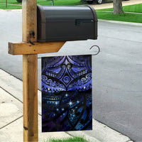 New Zealand Matariki Garden Flag Maori Pattern and Matariki Sky Night LT03 - Polynesian Pride
