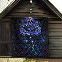 New Zealand Matariki Quilt Maori Pattern and Matariki Sky Night LT03 - Polynesian Pride