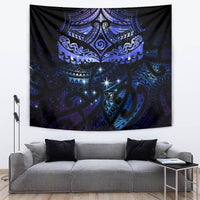 New Zealand Matariki Tapestry Maori Pattern and Matariki Sky Night LT03 Blue - Polynesian Pride