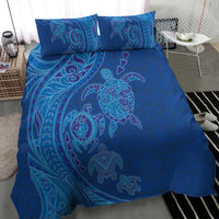 Hawaiian Turtles and Polynesian Art Tattoo Bedding Set Ocean Abyss LT03 - Polynesian Pride
