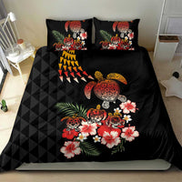 Hawaiian Hibiscus Turtle and Tropical Flower Bedding Set Dynamic Vibe LT03 - Polynesian Pride