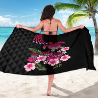Hawaiian Hibiscus Turtle and Tropical Flower Sarong Sweet Vibe LT03 - Polynesian Pride