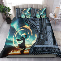 Samoan Siapo Motif and Siva Afi Dance Bedding Set LT03 - Polynesian Pride
