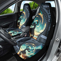 Samoan Siapo Motif and Siva Afi Dance Car Seat Cover LT03 - Polynesian Pride