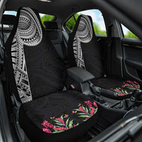 Samoan Art Tattoo Polynesian Pattern Car Seat Cover LT03 One Size Black - Polynesian Pride