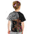 Samoan Warrior Art Tattoo Kid T Shirt Polynesian Pattern and Teuila