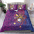 Hawaiian Octopus Tattoo and Frangipani Bedding Set