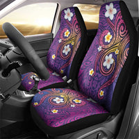 Hawaiian Octopus Tattoo and Frangipani Car Seat Cover LT03 - Polynesian Pride