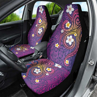 Hawaiian Octopus Tattoo and Frangipani Car Seat Cover LT03 - Polynesian Pride