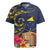 Tokelau Tokehega Day Rugby Jersey Coat of Arms with Polynesian Tattoo and Hibiscus