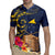 Tokelau Tokehega Day Rugby Jersey Coat of Arms with Polynesian Tattoo and Hibiscus