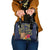 Tokelau Tokehega Day Shoulder Handbag Coat of Arms with Polynesian Tattoo and Hibiscus