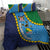 Malampa Fiji Day Bedding Set National Symbols with Tapa Tribal and Polynesian Tattoo