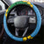 Malampa Fiji Day Steering Wheel Cover National Symbols with Tapa Tribal and Polynesian Tattoo