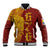 Tonga 676 Ngatu Tribal Tattoo Baseball Jacket