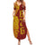 Tonga 676 Ngatu Tribal Tattoo Family Matching Summer Maxi Dress and Hawaiian Shirt