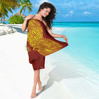 Tonga 676 Ngatu Tribal Tattoo Sarong LT03 - Polynesian Pride