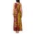 Tonga 676 Ngatu Tribal Tattoo Tank Maxi Dress