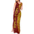 Tonga 676 Ngatu Tribal Tattoo Tank Maxi Dress