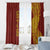 Tonga 676 Ngatu Tribal Tattoo Window Curtain