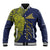 Personalised Tokelau Classic Ngatu Motifs Baseball Jacket