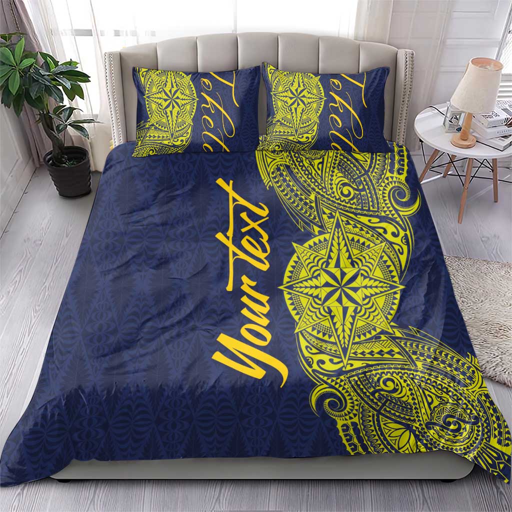 Personalised Tokelau Classic Ngatu Motifs Bedding Set LT03 - Polynesian Pride