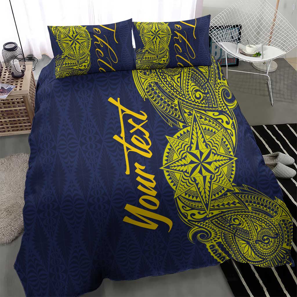 Personalised Tokelau Classic Ngatu Motifs Bedding Set LT03 - Polynesian Pride