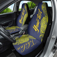 Personalised Tokelau Classic Ngatu Motifs Car Seat Cover LT03 - Polynesian Pride