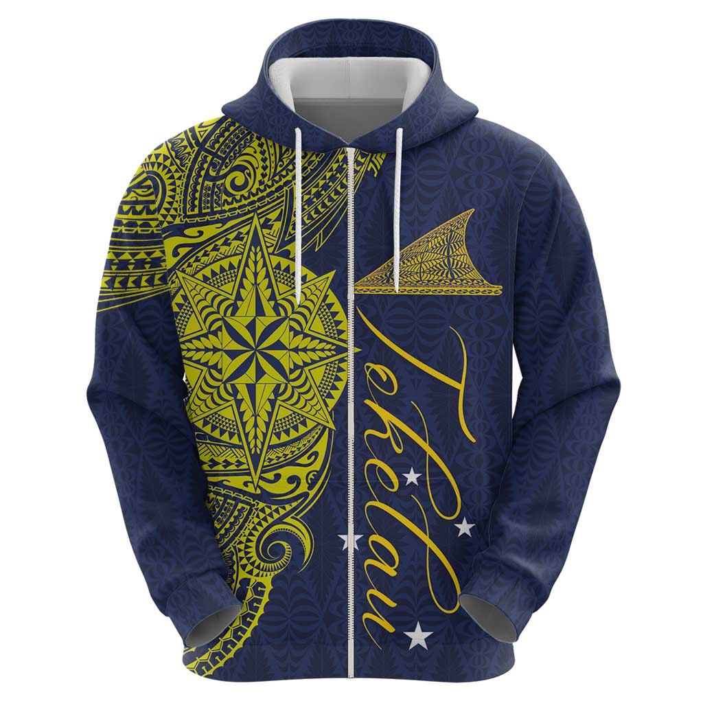 Personalised Tokelau Classic Ngatu Motifs Hoodie LT03 - Polynesian Pride
