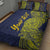 Personalised Tokelau Classic Ngatu Motifs Quilt Bed Set