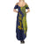 Personalised Tokelau Classic Ngatu Motifs Summer Maxi Dress