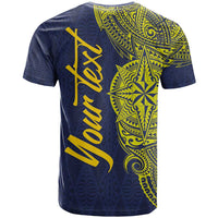 Personalised Tokelau Classic Ngatu Motifs T Shirt LT03 - Polynesian Pride