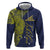 Personalised Tokelau Classic Ngatu Motifs Zip Hoodie