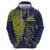 Personalised Tokelau Classic Ngatu Motifs Zip Hoodie