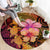 Hawaiian Hibiscus Turtle Tribal Polynesian Pattern Round Carpet Colorful Color