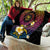 Hawaiian Plumeria Turtle Tribal Spiral Polynesian Tattoo Quilt Fanciful Color